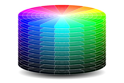 HSB Colour Model - Discs - White