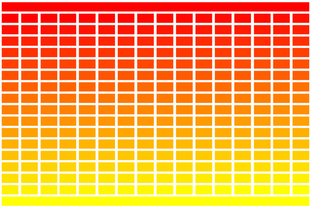 Vibrant colour spectrum chart illustrating light and colour perception.