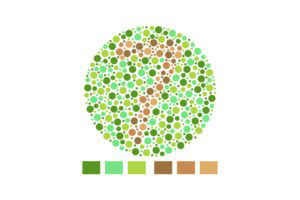 Colour blindness test